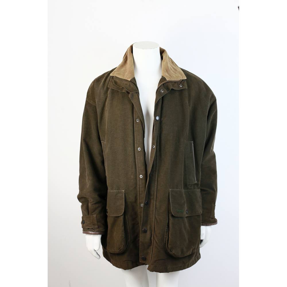 Barbour Northumberland Collection size XL Green Jacket | Oxfam GB ...