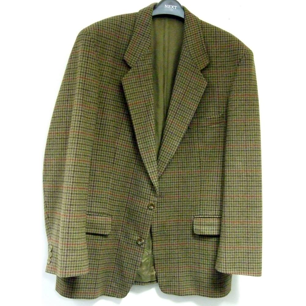 St Michael 100% pure new wool, tweed jacket M&S Marks & Spencer - Size ...