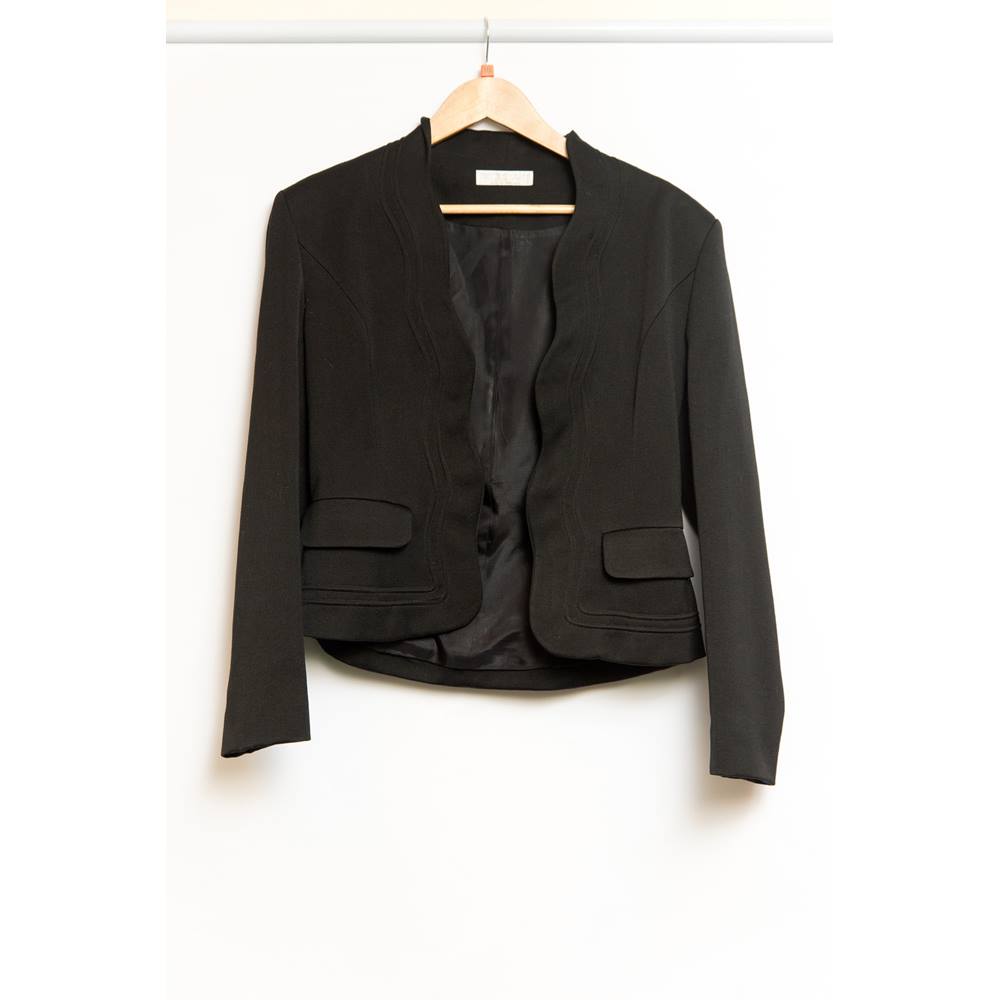 Nicole Farhi - Size: 10 - Black - Smart jacket / coat | Oxfam GB ...
