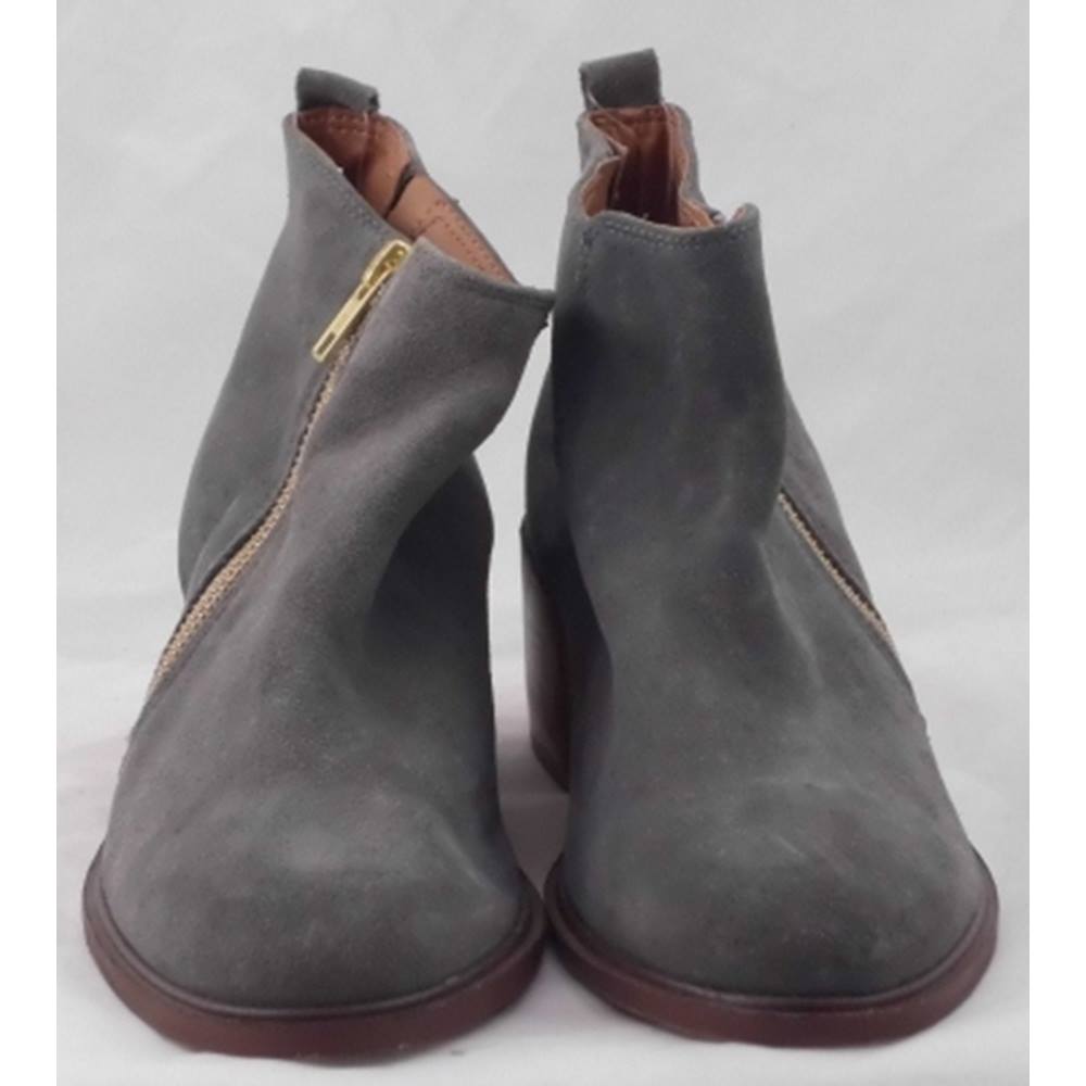NWOT M&S Collection, size 4.5 grey suede ankle boots | Oxfam GB | Oxfam ...