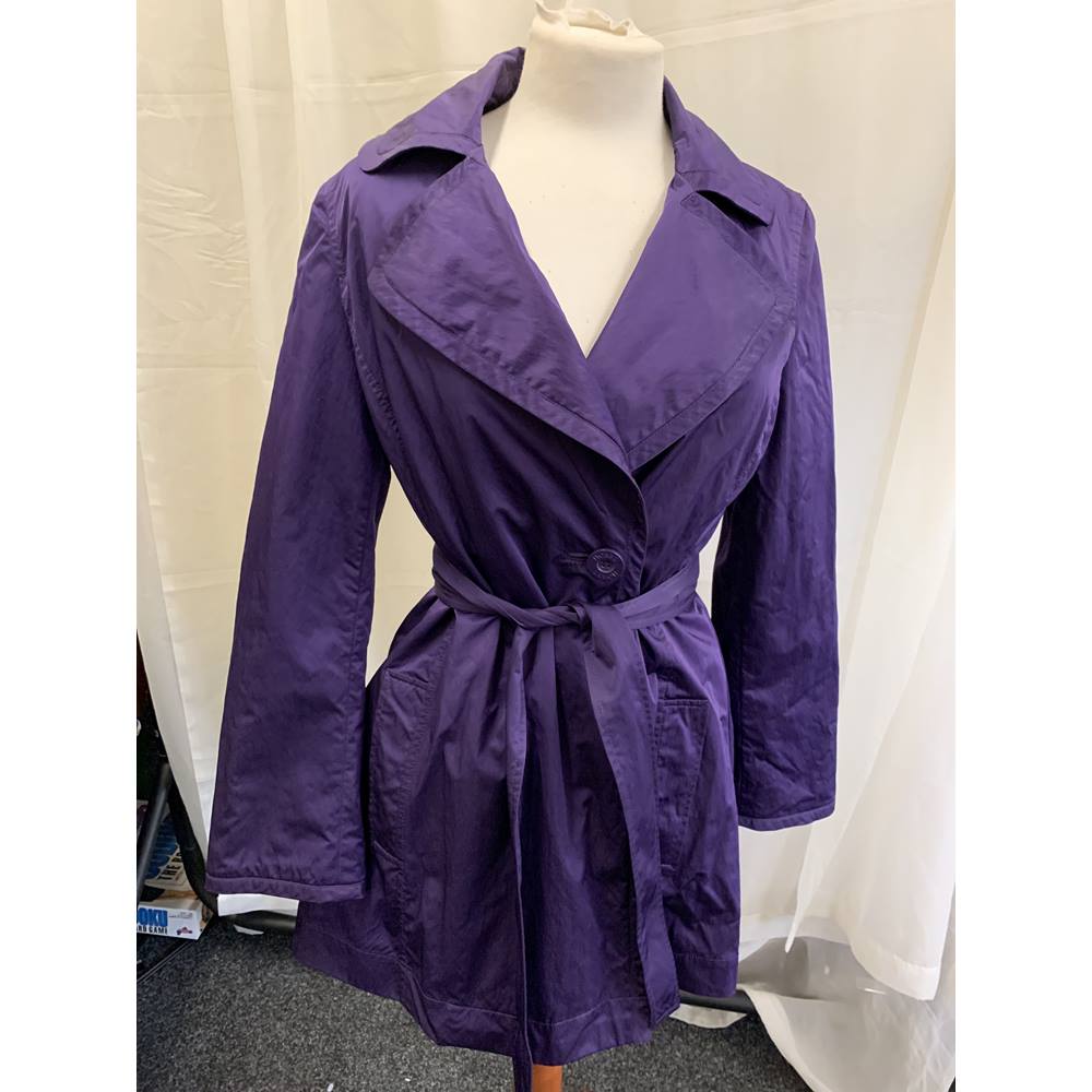 Hobbs Coat Hobbs - Size: 8 - Purple | Oxfam GB | Oxfam’s Online Shop