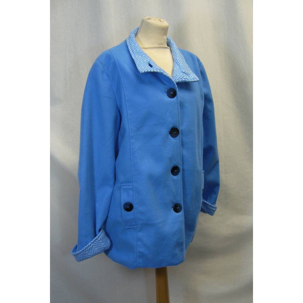 Anne De Lancay - Size: M - Blue - jacket / coat | Oxfam GB | Oxfam’s ...