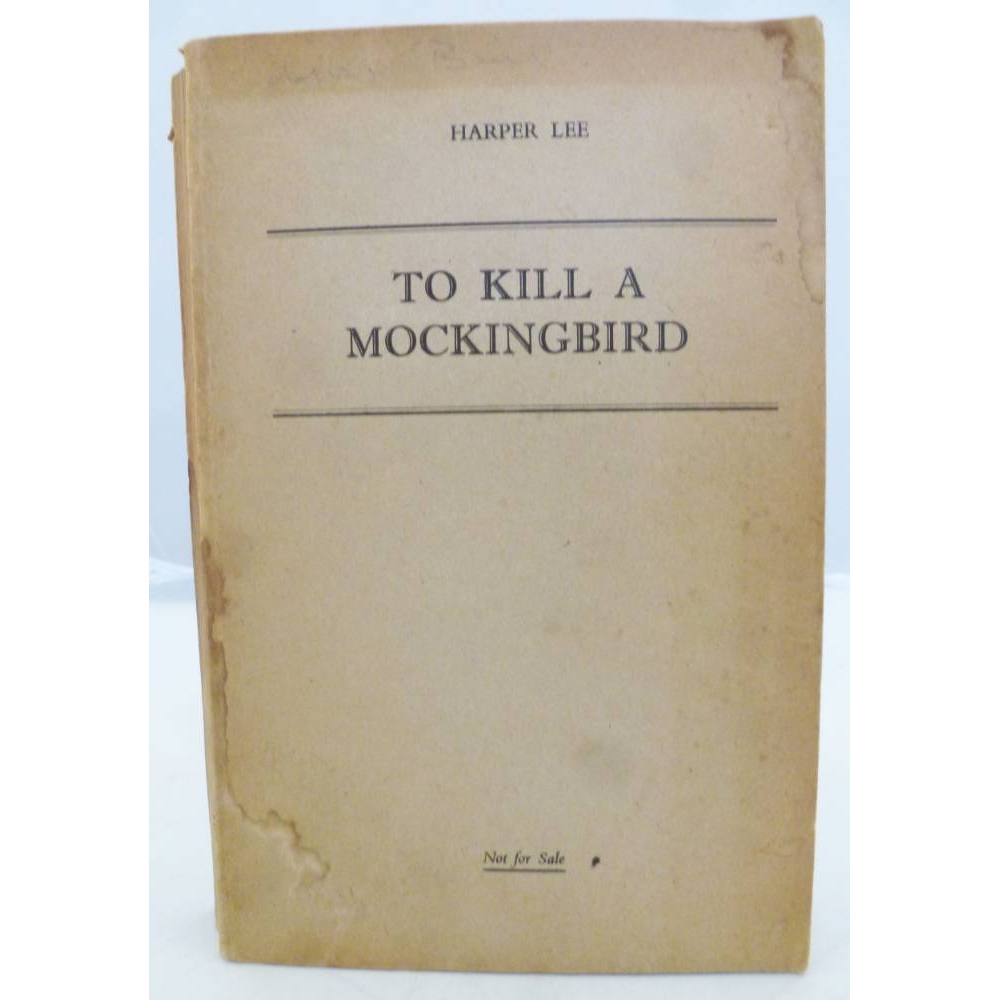 To Kill A Mockingbird - ADVANCE READING COPY | Oxfam GB | Oxfam’s ...