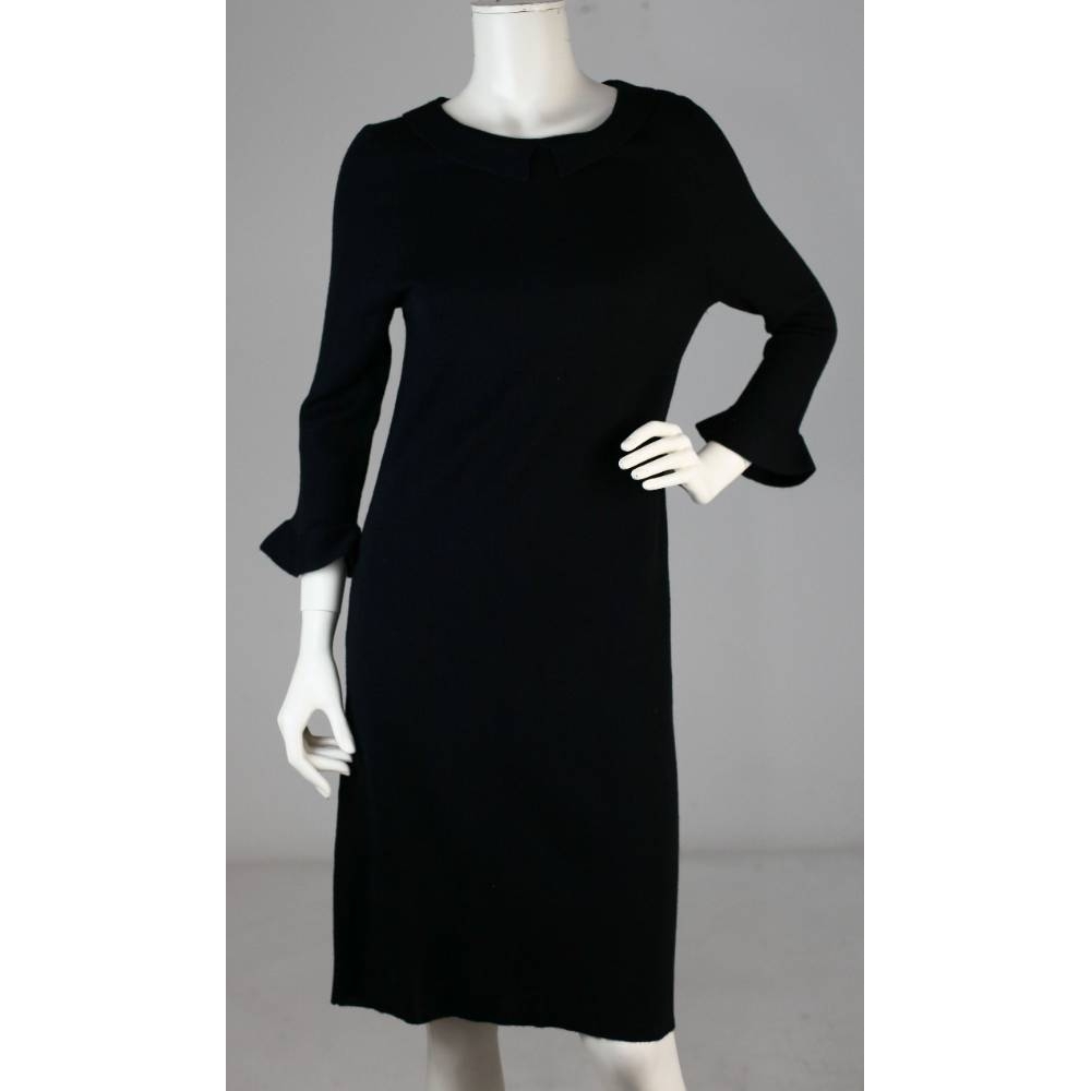 Jaeger Wool blend dress Black Size: M | Oxfam GB | Oxfam’s Online Shop