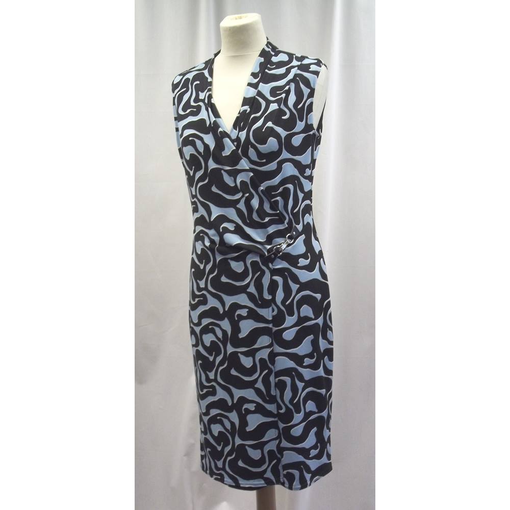 Debenhams - Size: 12 - Blue - Knee length dress | Oxfam GB | Oxfam’s ...