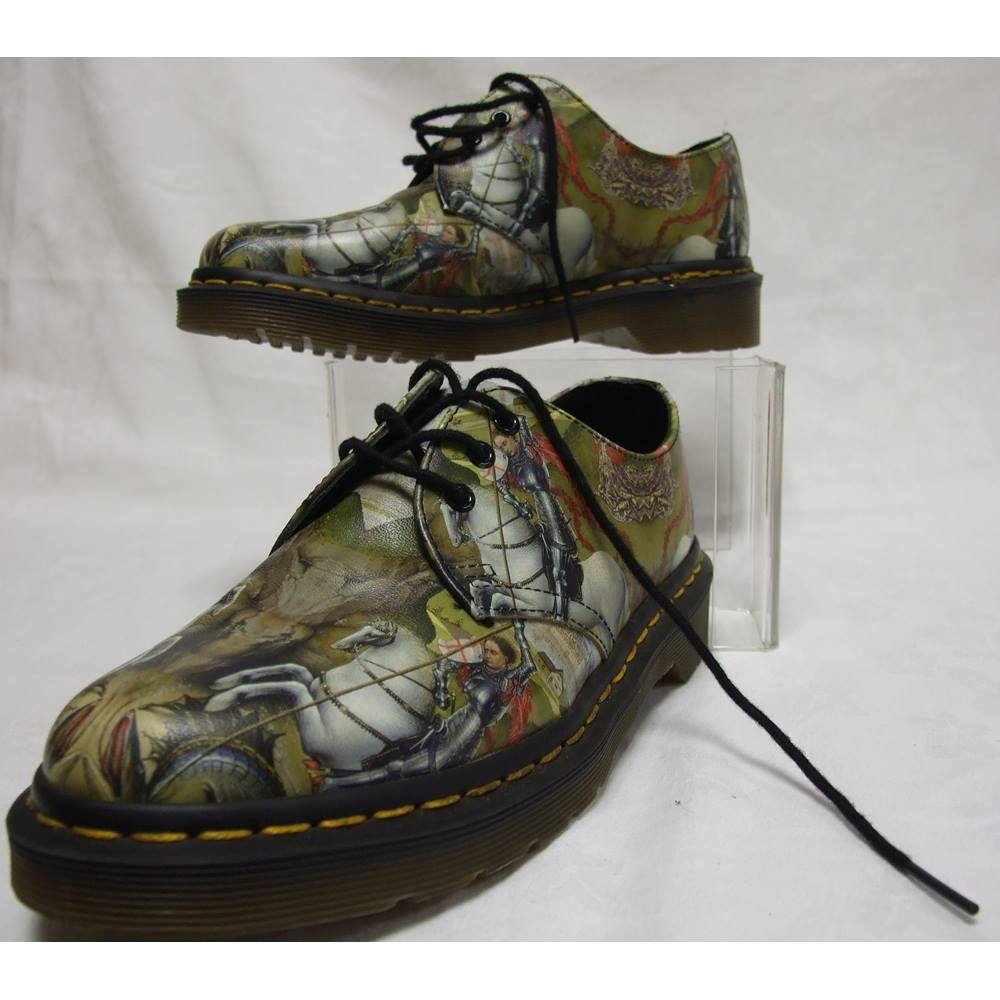 St George and the dragon Doc Marten shoes Doc Martens - Size: 3 - Multi ...