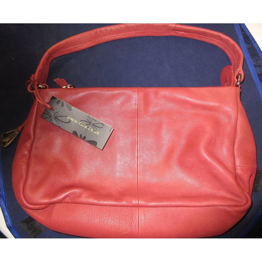 tula red handbag