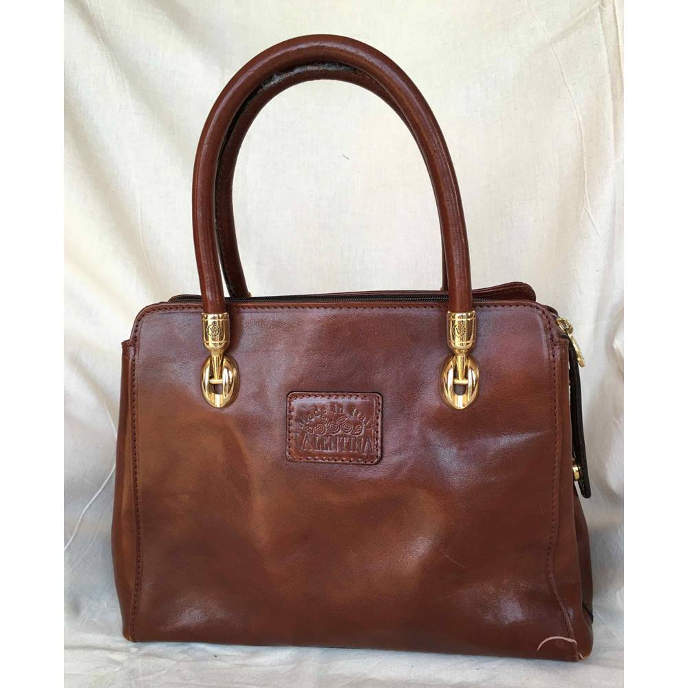 Valentina - Medium Brown Handbag | Oxfam GB | Oxfam’s Online Shop