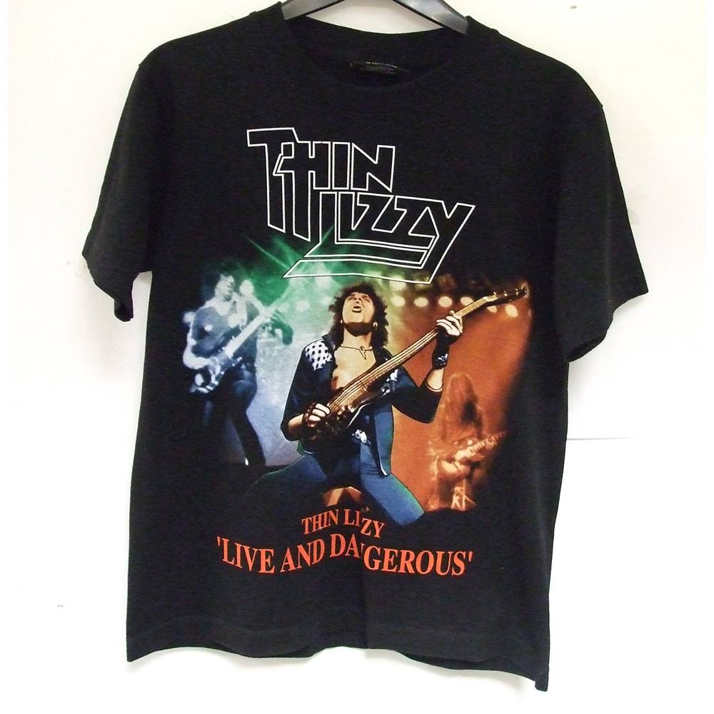 Thin Lizzy, Live and Dangerous T shirt Unbranded - Size: S - Black - T ...