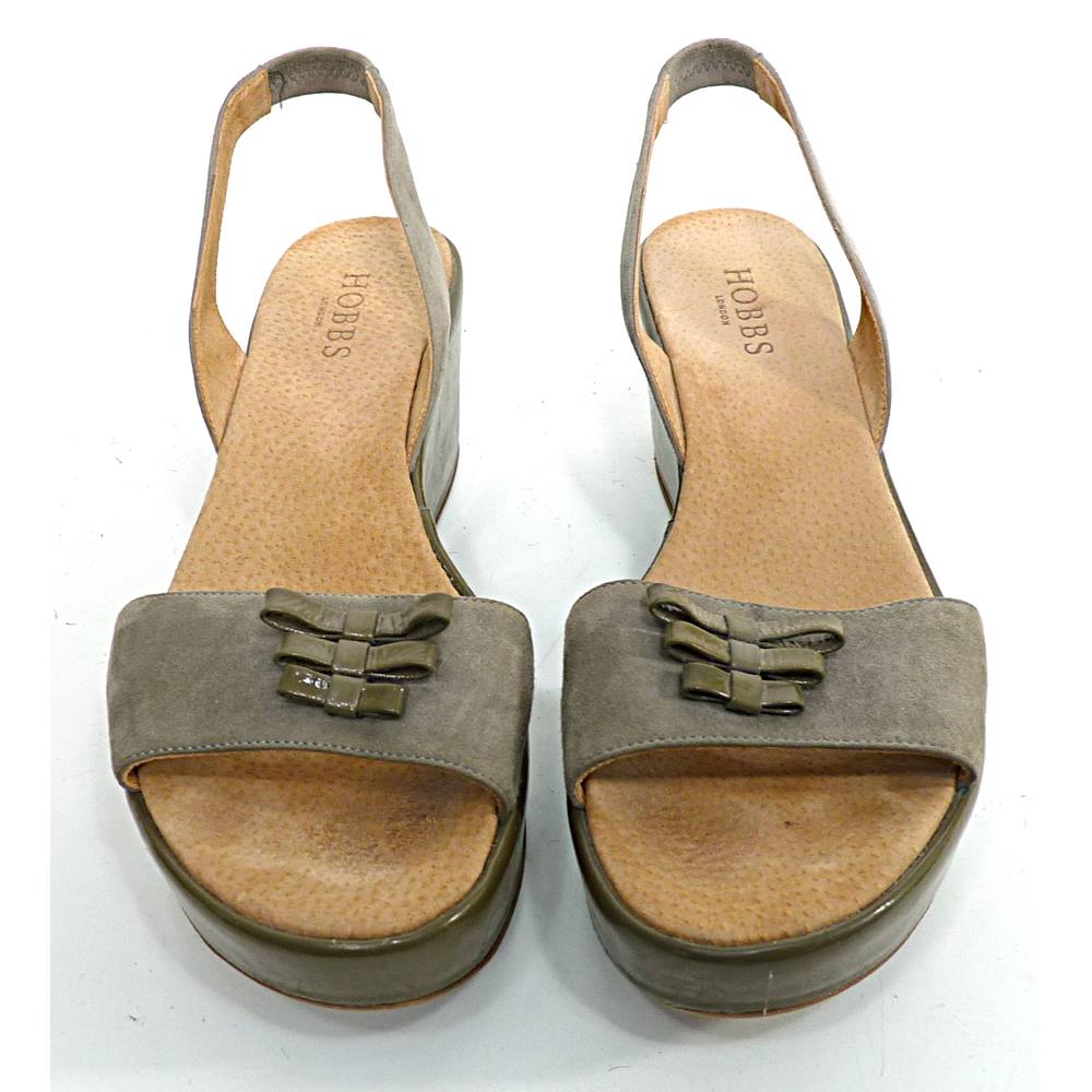 Hobbs - Size: 7 - Grey - Sandals | Oxfam GB | Oxfam’s Online Shop