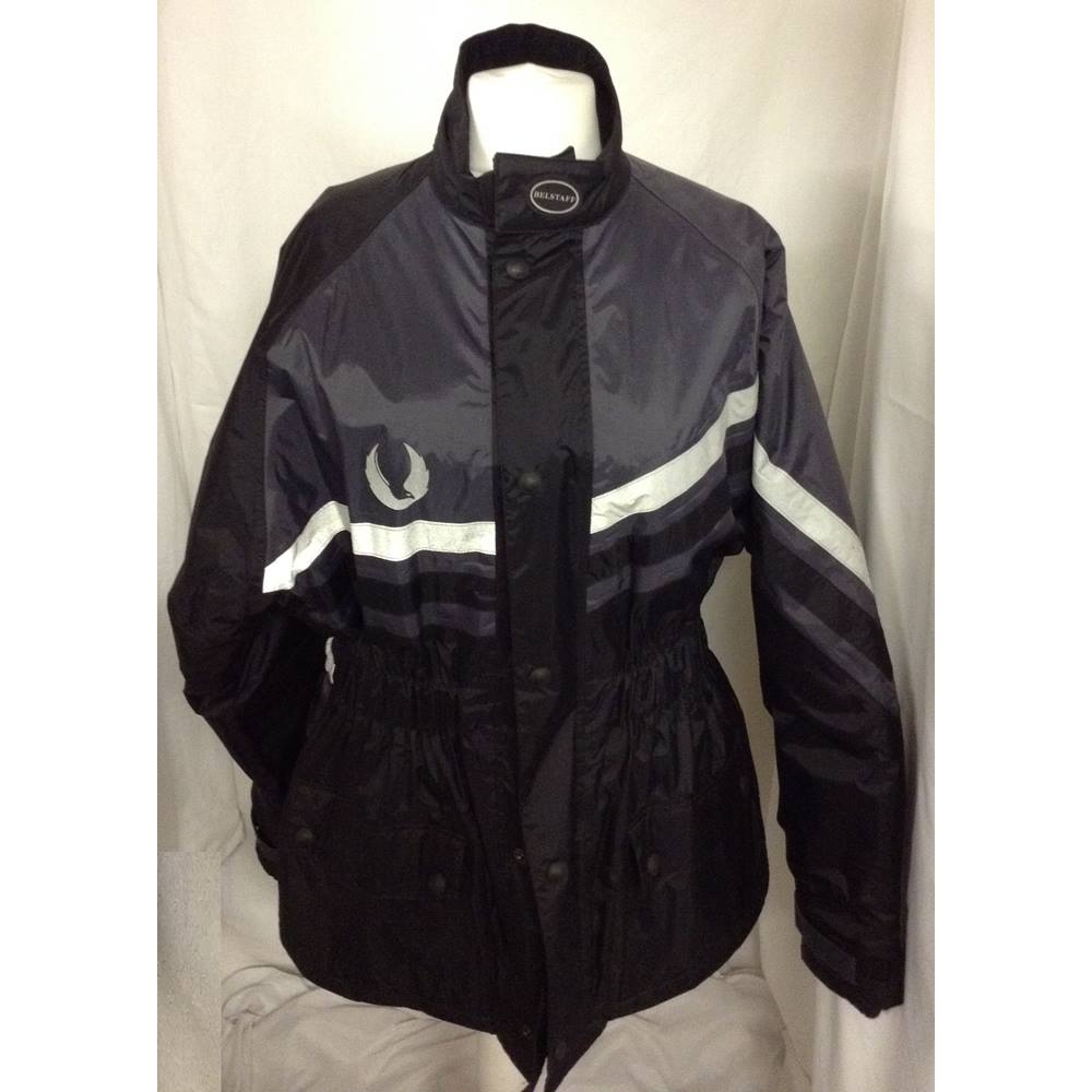 Belstaff Black Motorcycle Jacket XL For Sale in Brigg, Lincolnshire