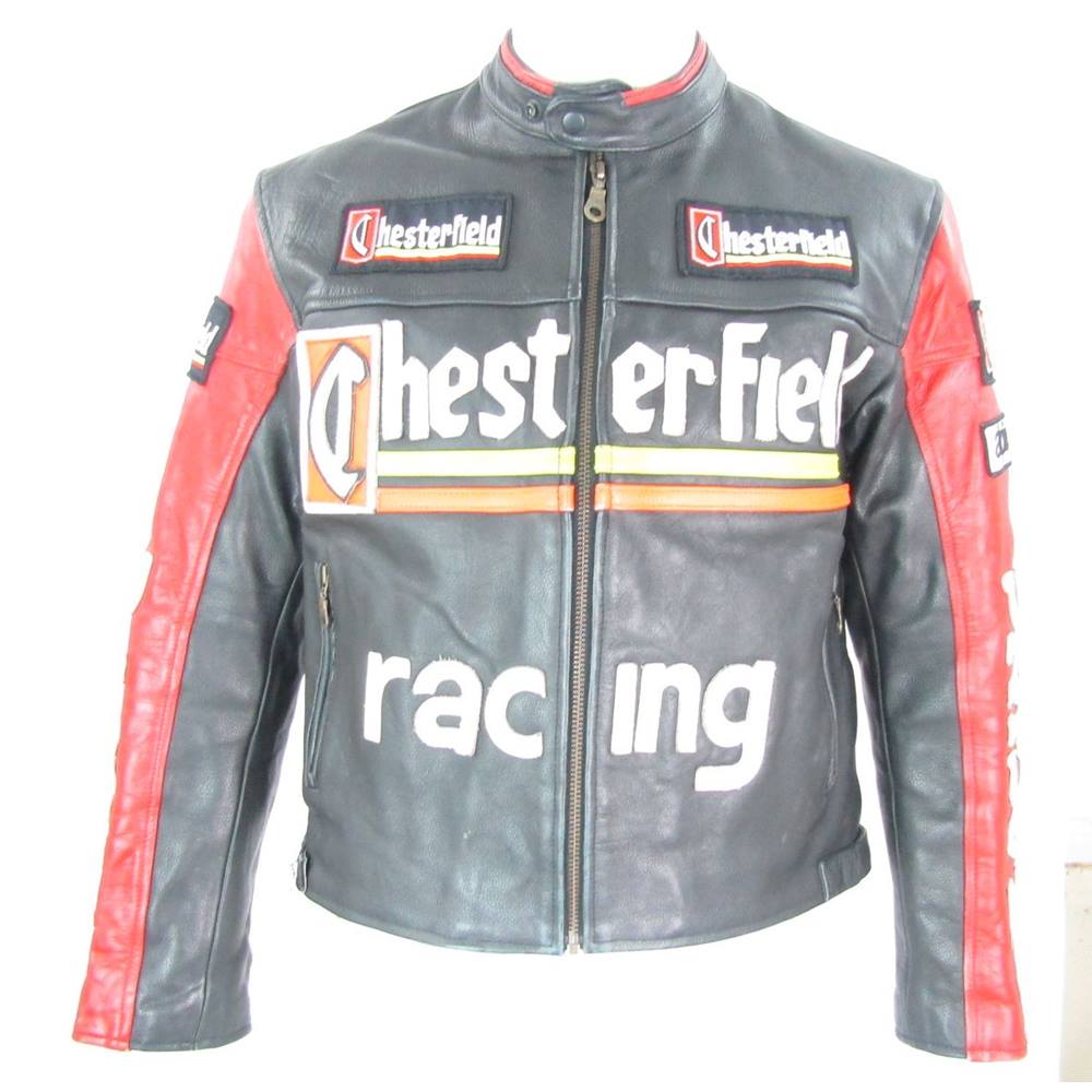 Chesterfield - Size: S - Black - Leather Motorcycle jacket | Oxfam GB ...