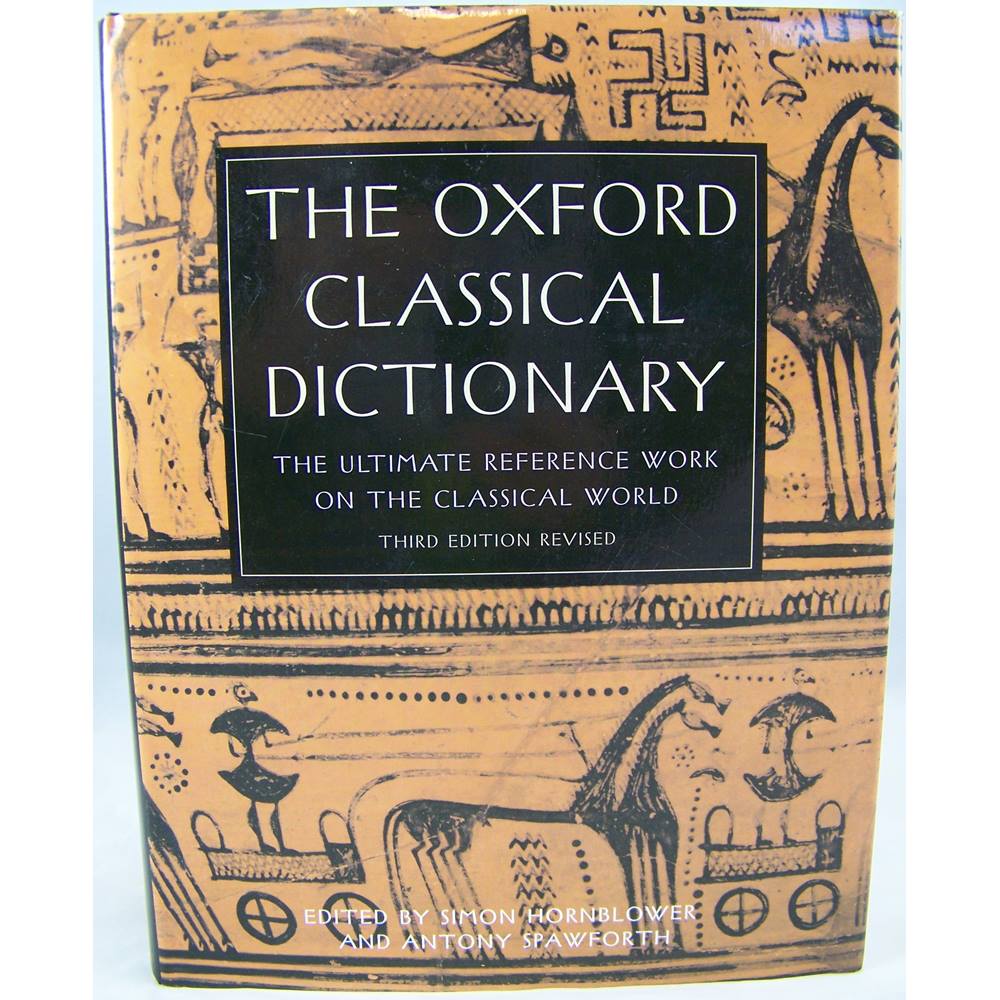 The Oxford Classical Dictionary | Oxfam GB | Oxfam’s Online Shop