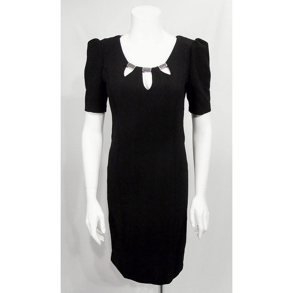 BNWT Simon Jeffrey Size: 10 Black evening dress | Oxfam GB | Oxfam’s ...