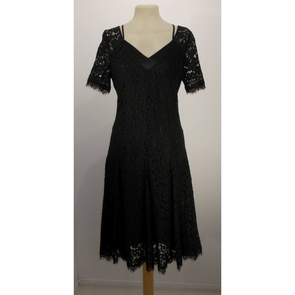 Next Black Lace Evening Dress Black Size: Large For Sale in Eastbourne ...