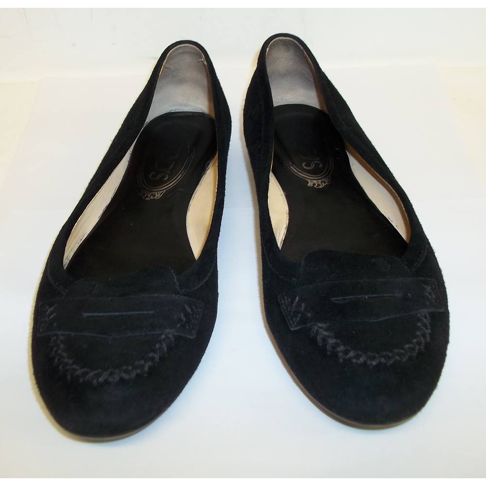 tods flat shoes