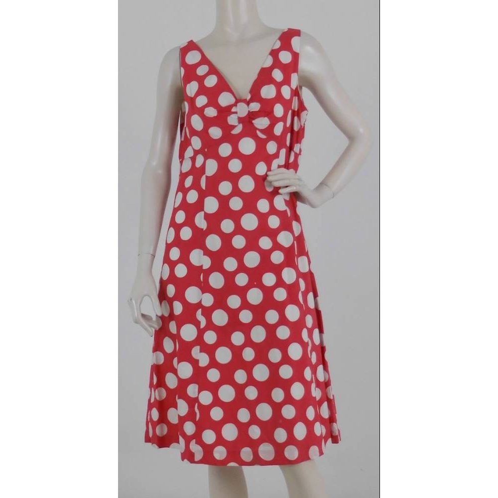 Boden Dress Polka Dot Red Size: 12 | Oxfam GB | Oxfam’s Online Shop