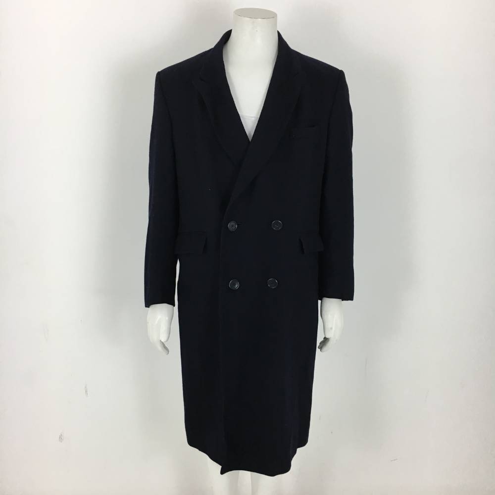 Christian Dior Monsieur Wool Coat Navy Size: L | Oxfam GB | Oxfam’s ...
