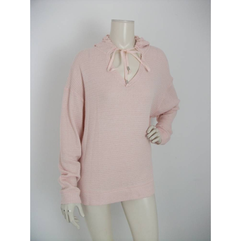 Marks & Spencer Hooded Loungewear Top NWOT Blush Pink Size: 14 | Oxfam
