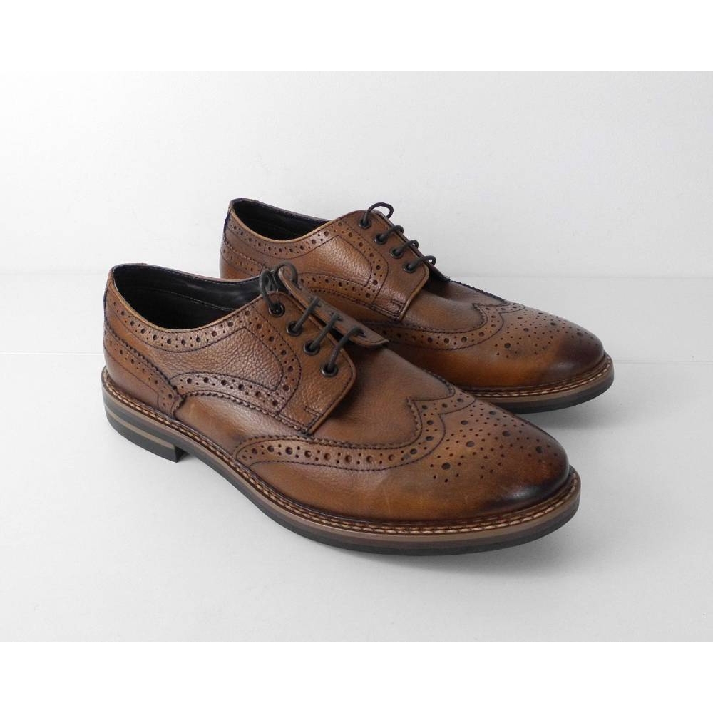 m&s silver brogues