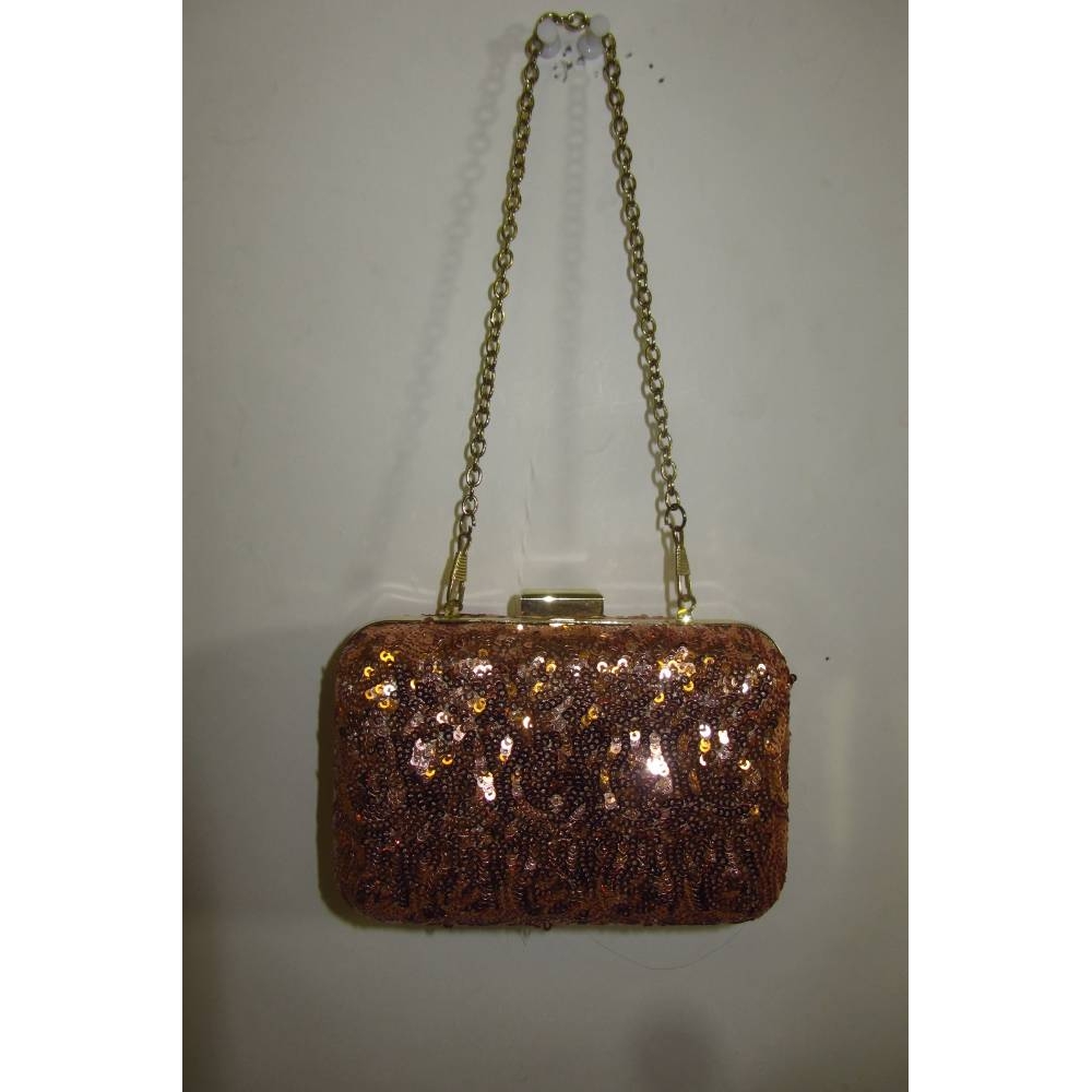 carvela gold bag