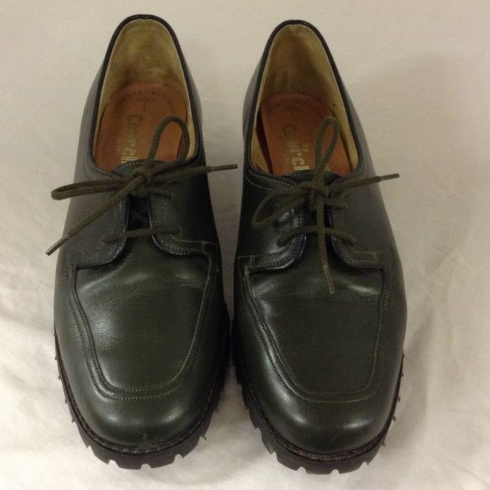 Glovemocs by Church Leather Shoes Dark Green Size: 6 | Oxfam GB | Oxfam ...