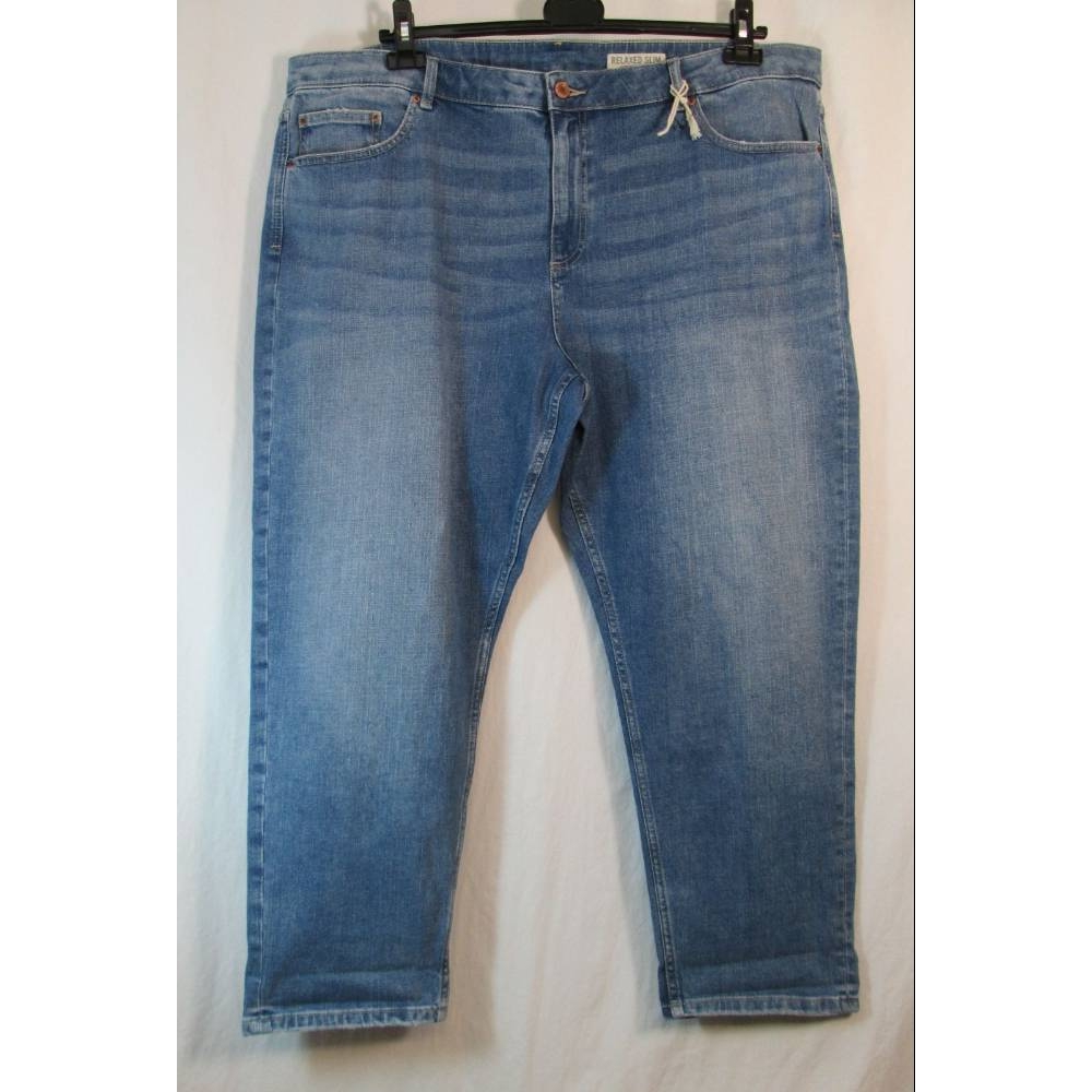Mands Marks And Spencer Cut Off Jeans Denim Size 44 Oxfam Gb Oxfams
