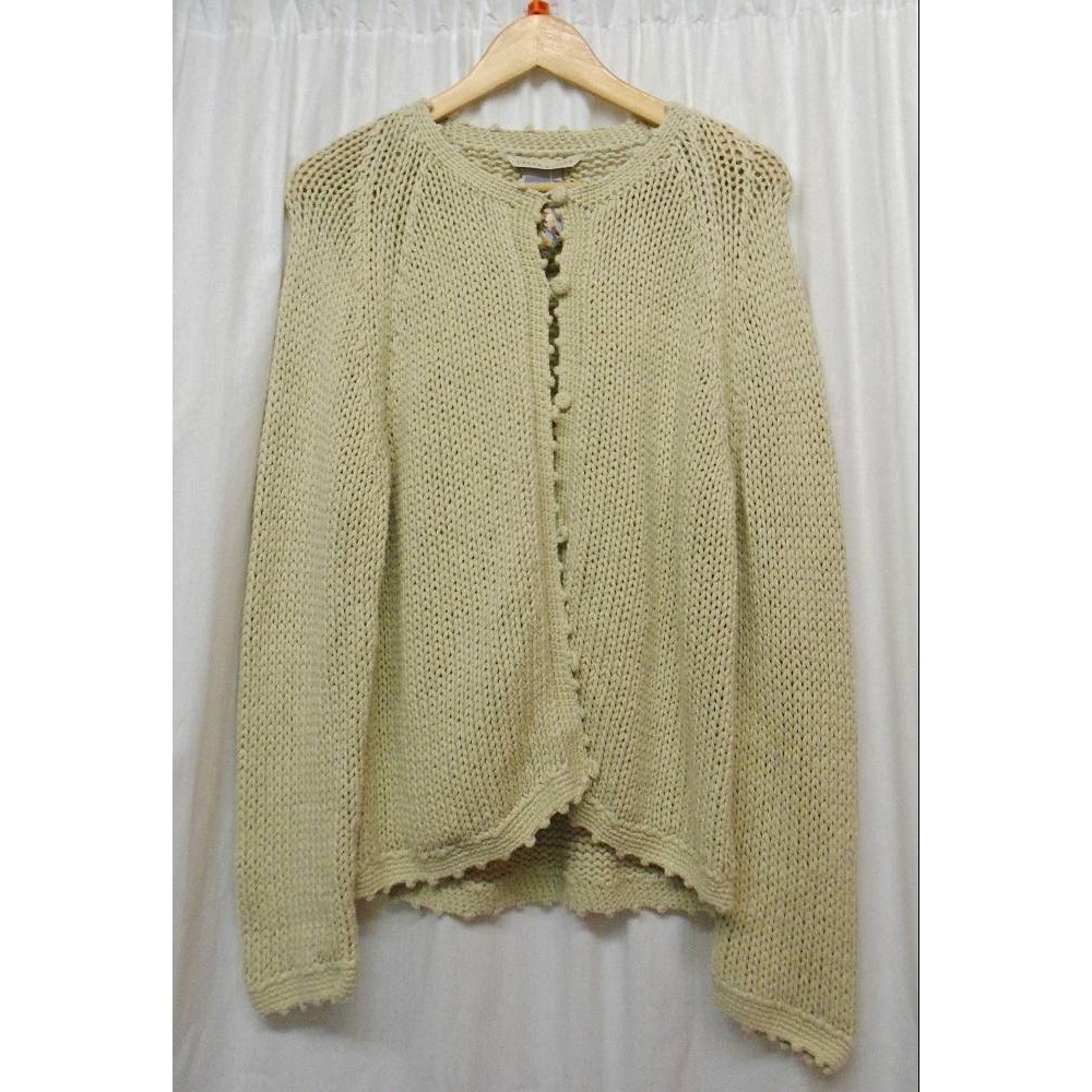 Laura Ashley Knitted Cardigan Cream Size: 14 | Oxfam GB | Oxfam’s ...