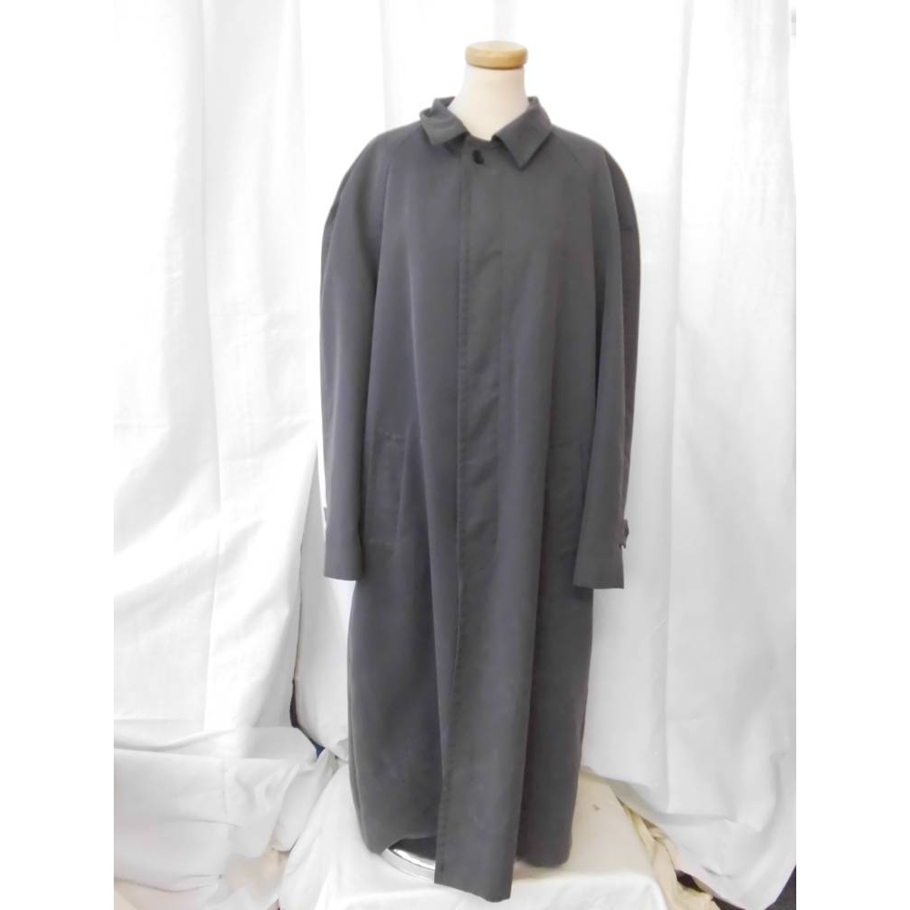 Stefano Landi Trench Coat Grey Size: L | Oxfam GB | Oxfam’s Online Shop