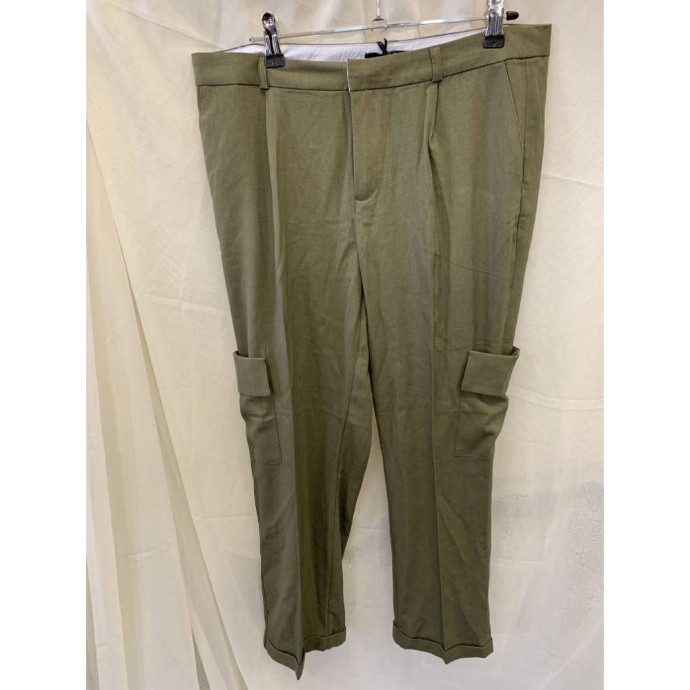 La Redoute Atelier Trousers Green Size: 40