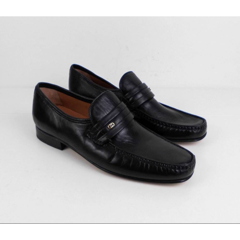 M&S Collezione Leather Loafers Black Size: 10.5 | Oxfam GB | Oxfam’s ...
