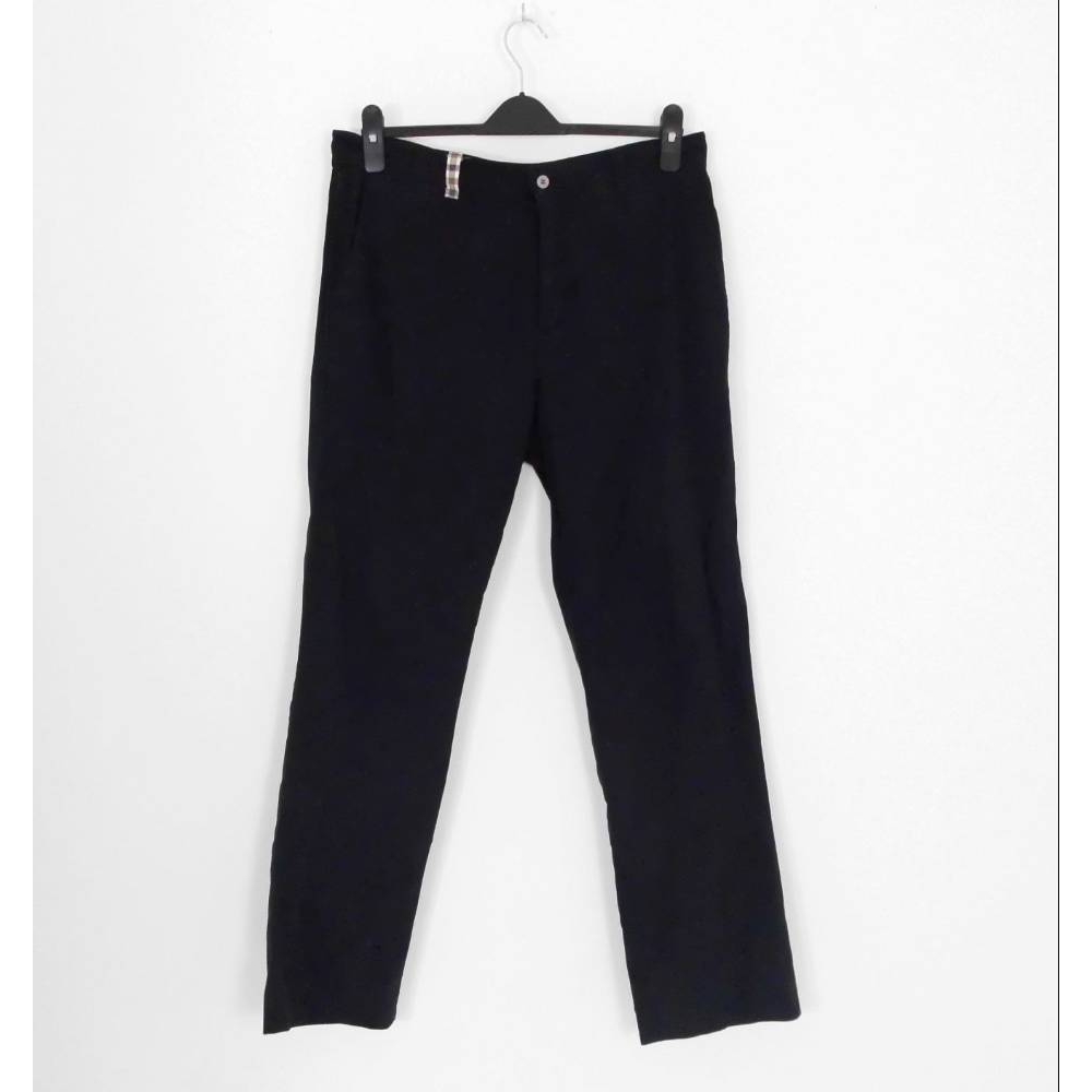 Aquascutum Tailored Trousers Black Size: 34