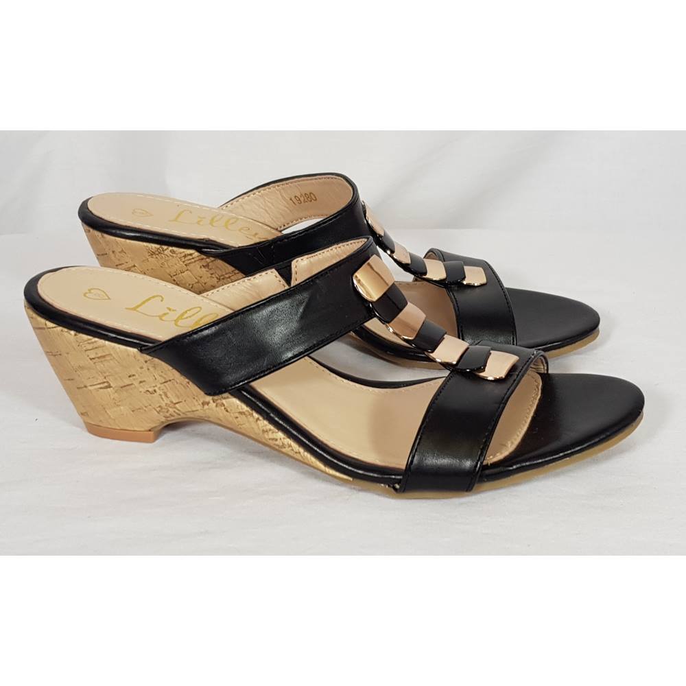 fanfav heeled slide sandals