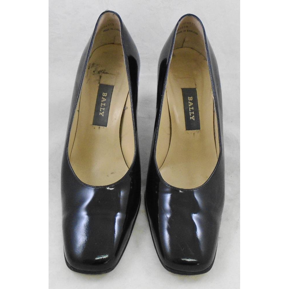 Bally Patent leather heeled shoes Black Size: 5.5 | Oxfam GB | Oxfam’s ...
