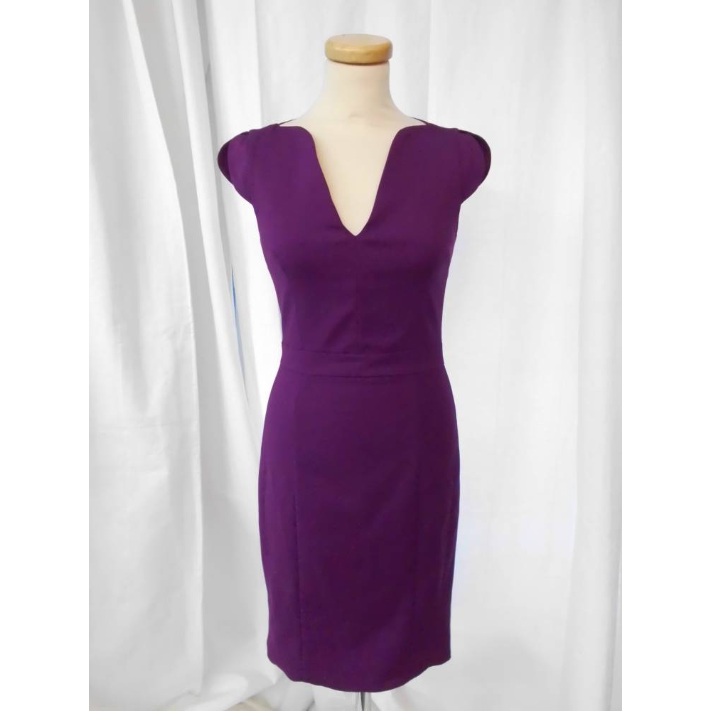 French Connection Sleeveless Dress Purple Size: 8 | Oxfam GB | Oxfam’s ...