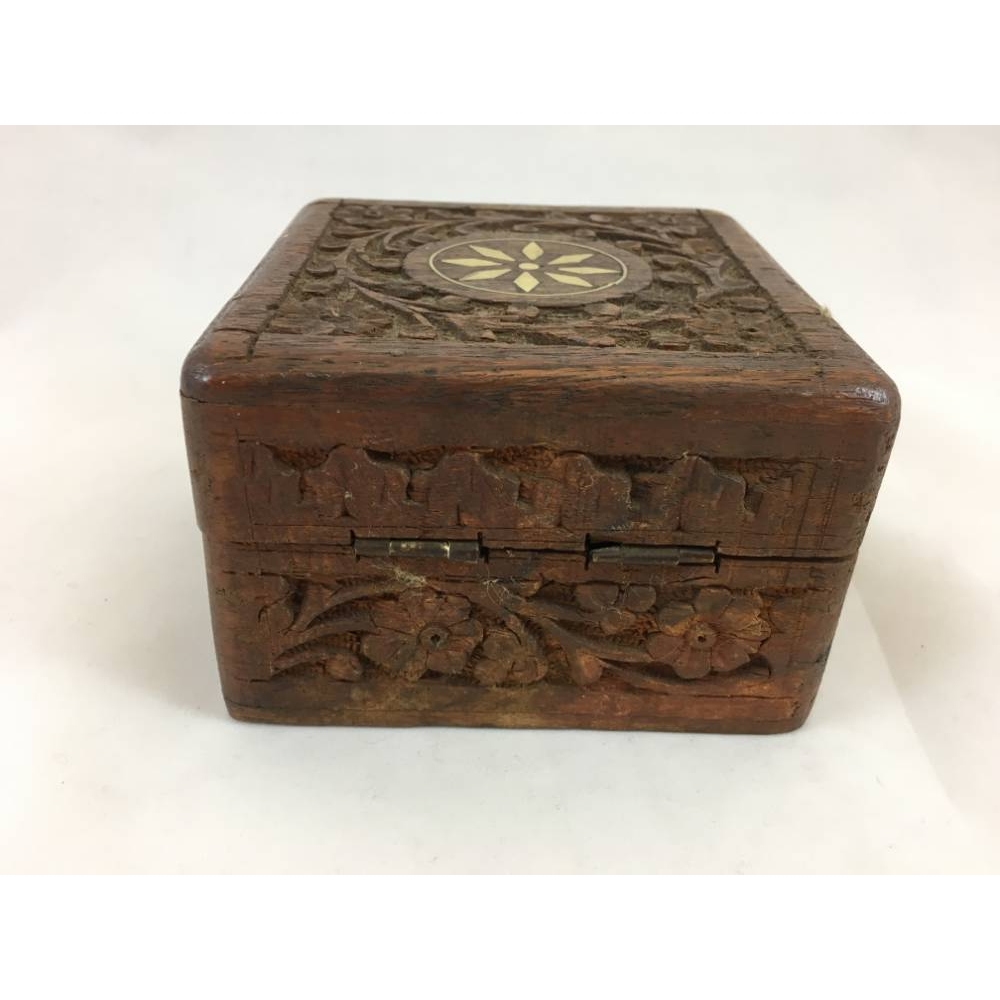 Hand Carved and Inlaid Wooden Trinket Box | Oxfam GB | Oxfam’s Online Shop