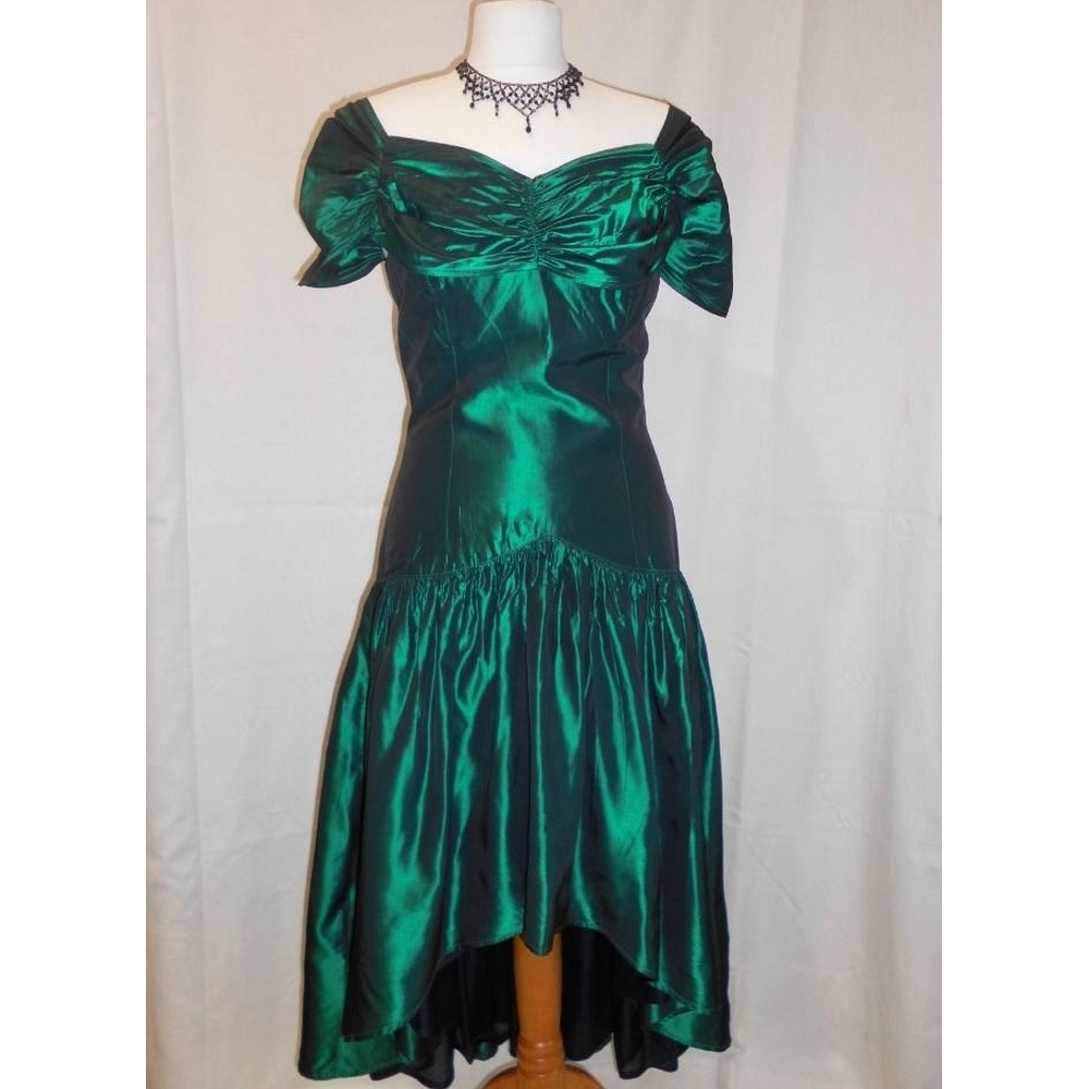 Apart Fashion Occasion Dress Metallic Green Size: 12 | Oxfam GB | Oxfam ...