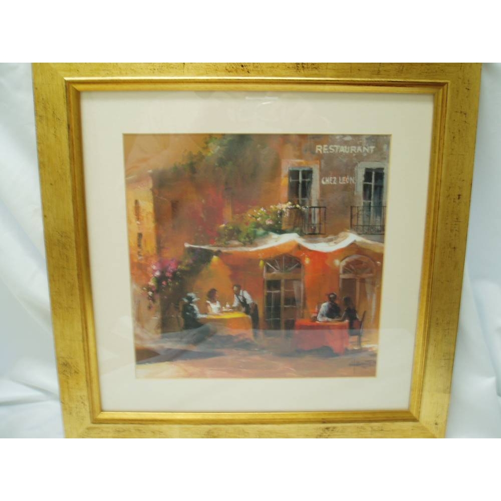 A Pair of Parisian Street Scenes - Framed Prints | Oxfam GB | Oxfam’s ...