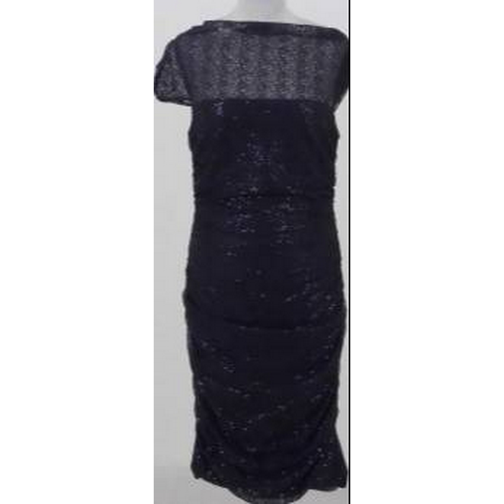 phase eight black sequin dress