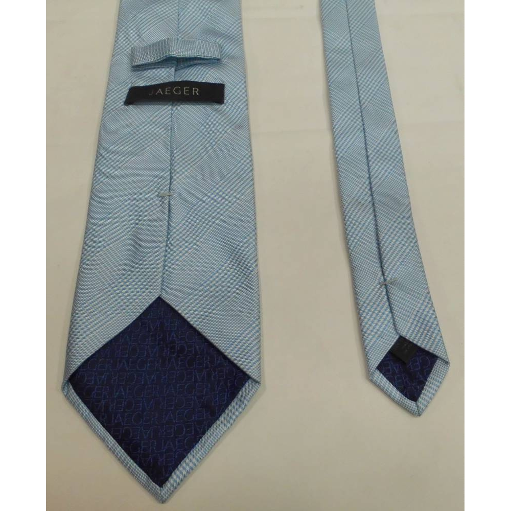 Jaeger Tie Blue & White Size: One size For Sale in London | Preloved