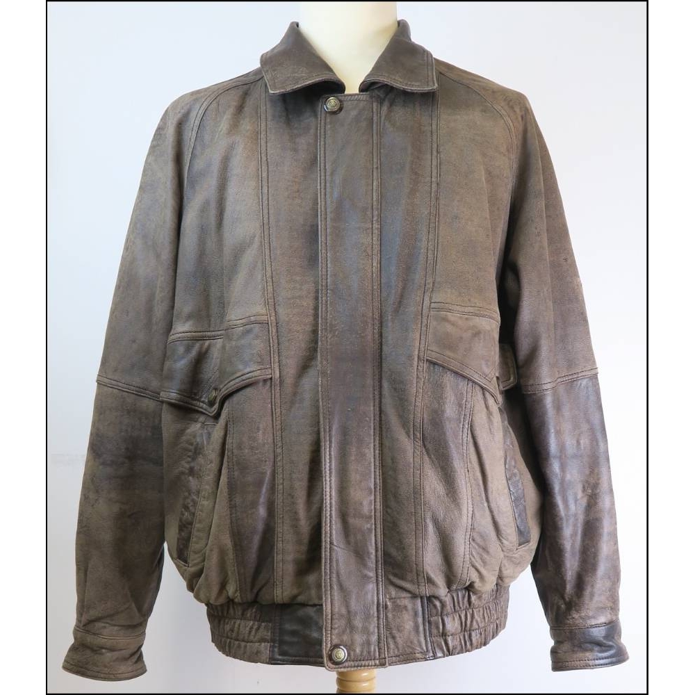 Lakeland Leather jacket Brown Size: M | Oxfam GB | Oxfam’s Online Shop