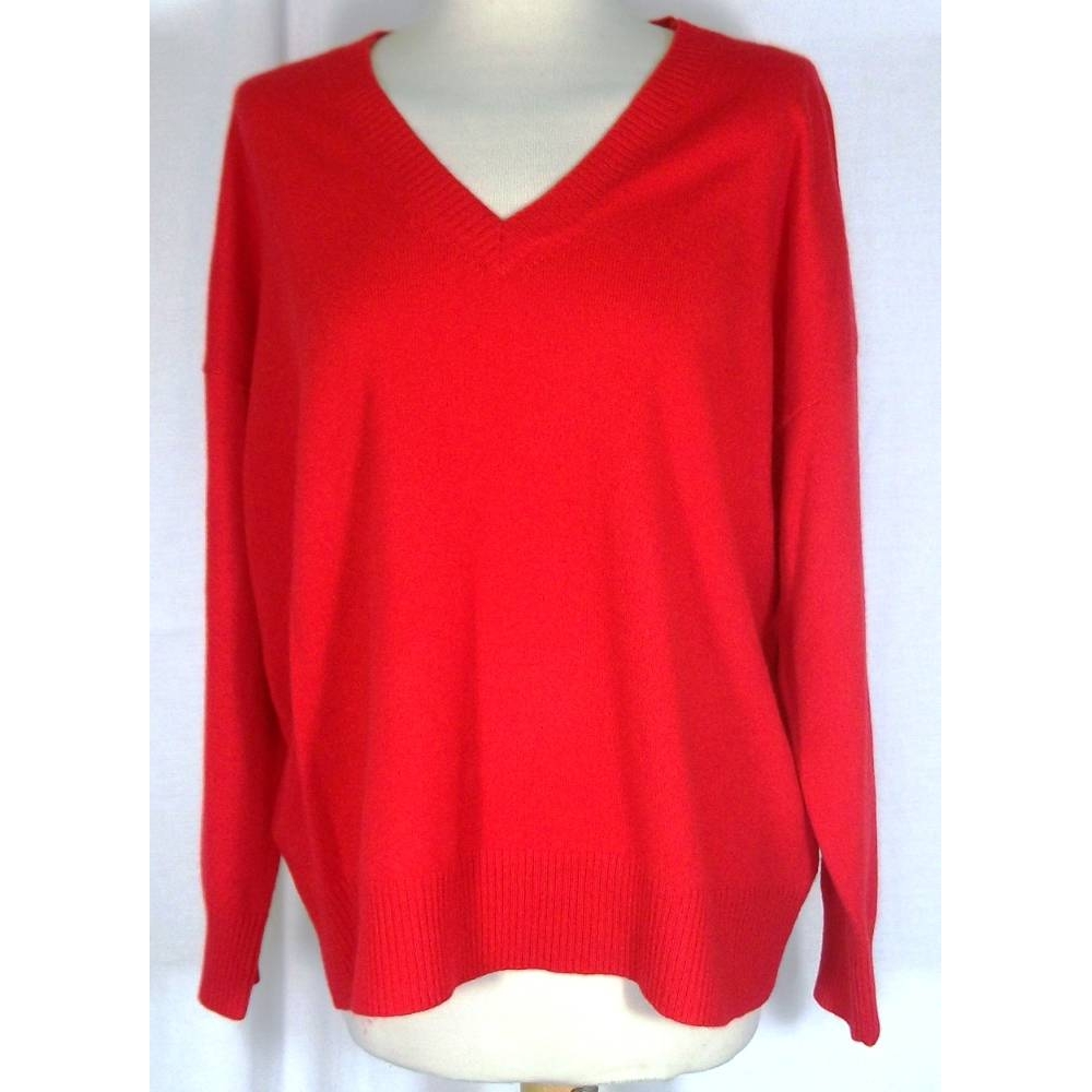 M&S Autograph Cashmere sweater Scarlet Size: 20 | Oxfam GB | Oxfam’s ...