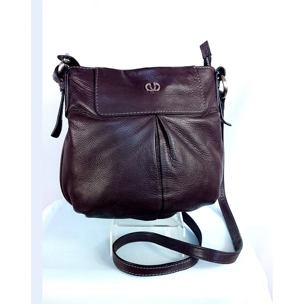 Gerry Weber Leather Cross Body Bag Brown | Oxfam GB | Oxfam’s Online Shop