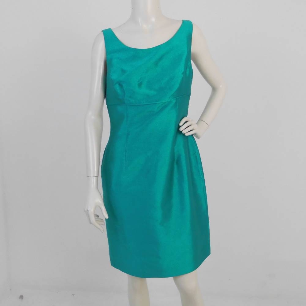 Hobbs Wool Silk Blend Dress Jade Green Size: 12 | Oxfam GB | Oxfam’s ...