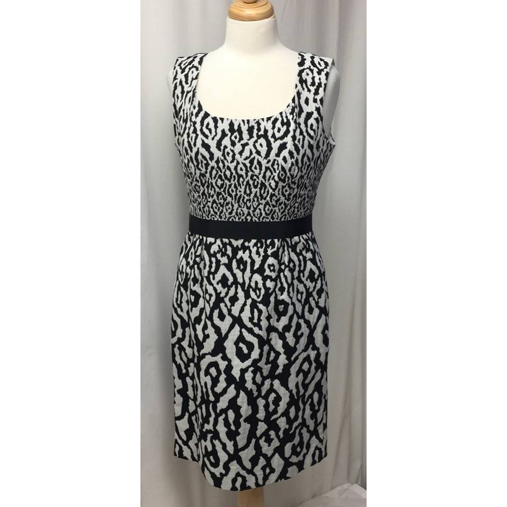 Hobbs Summer dress White and black Size: 12 | Oxfam GB | Oxfam’s Online ...