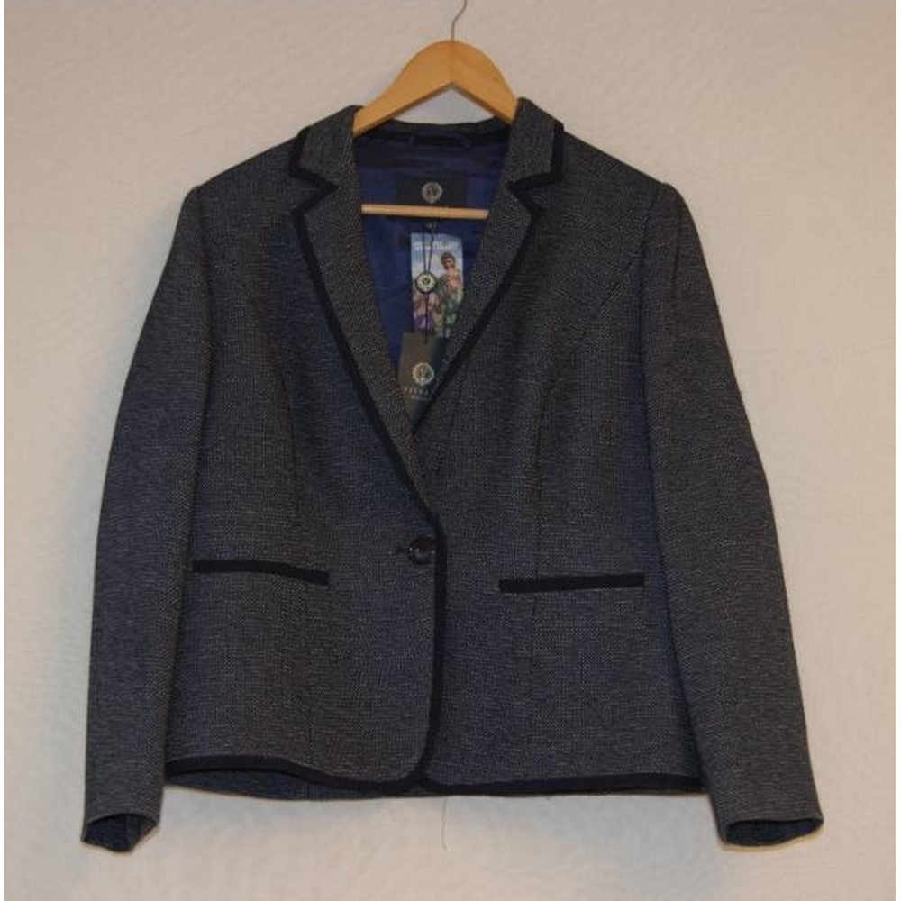 Viyella Smart Woven Summer Suit Jacket Navy Size: 14 | Oxfam GB | Oxfam ...