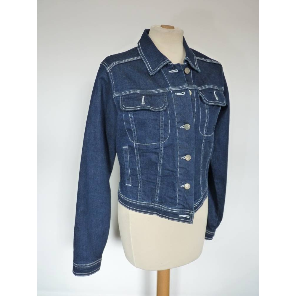 Clockhouse Denim Jacket Blue Size: 14 | Oxfam GB | Oxfam’s Online Shop