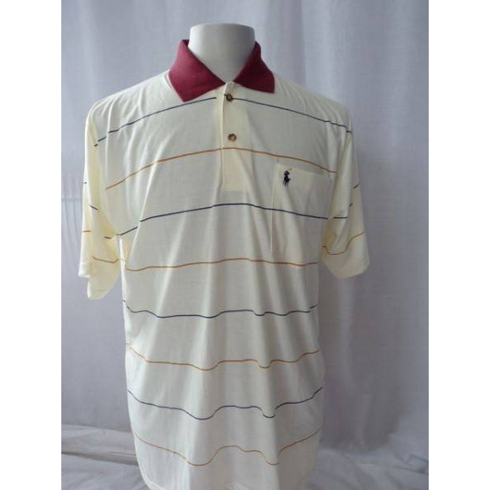 Polo Ralph Lauren Polo Shirt Cream Size: XXXL For Sale in Heathfield ...