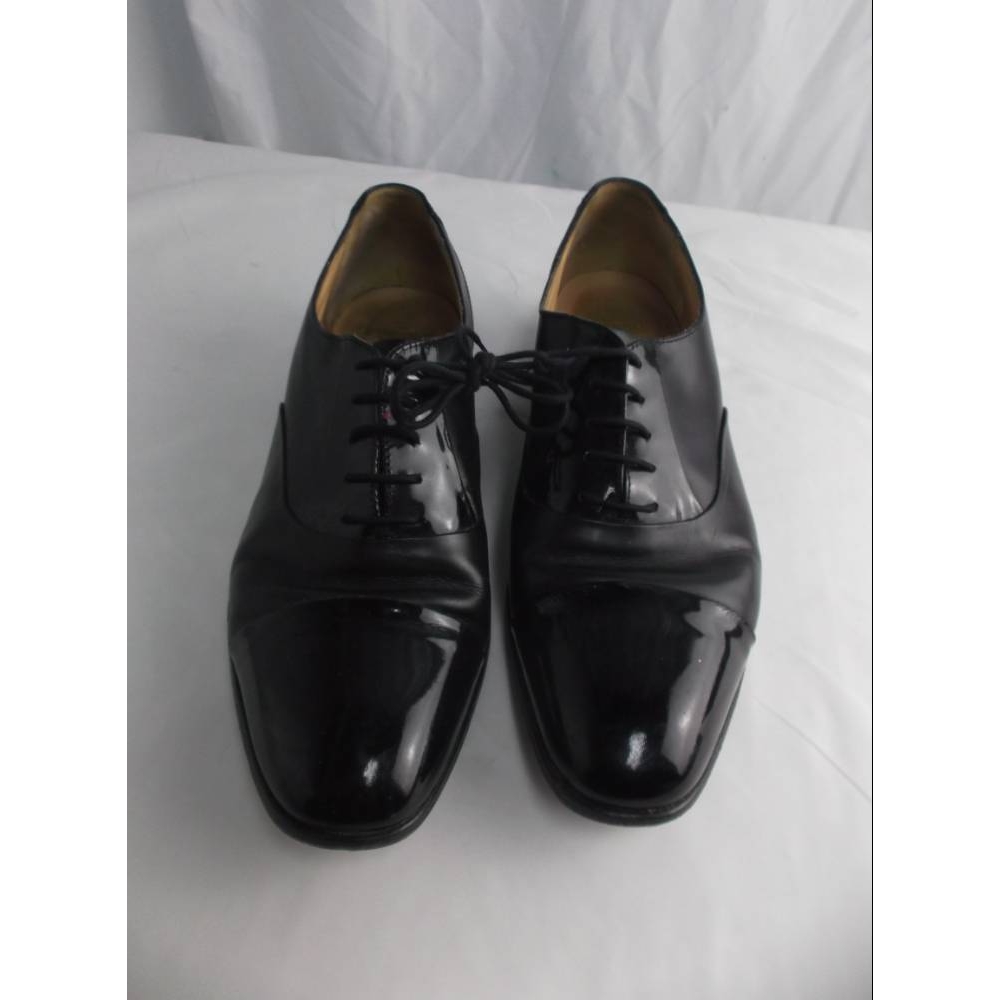 GRENSON GRENSON GALLANTS OXFORD SHOES BLACK Size: 8 For Sale in