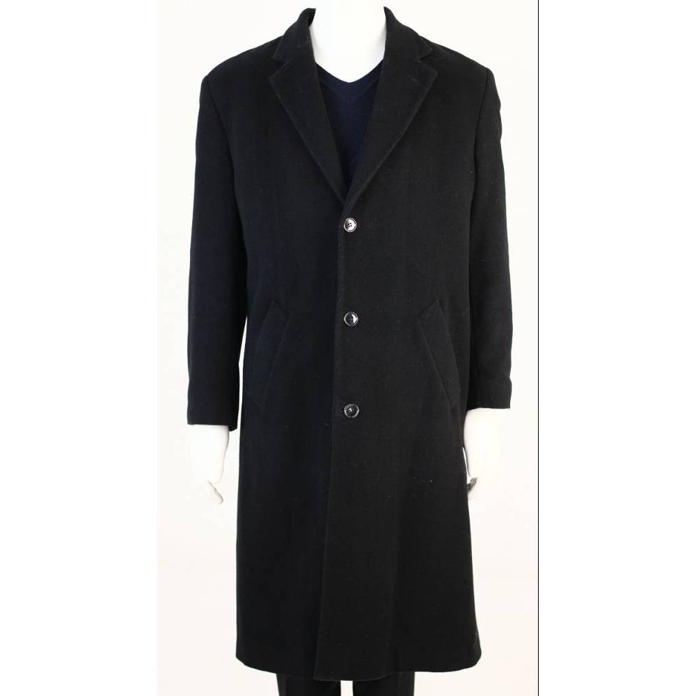 Ralph Lauren Cashmere Blend Overcoat Black Size: M | Oxfam GB | Oxfam’s ...